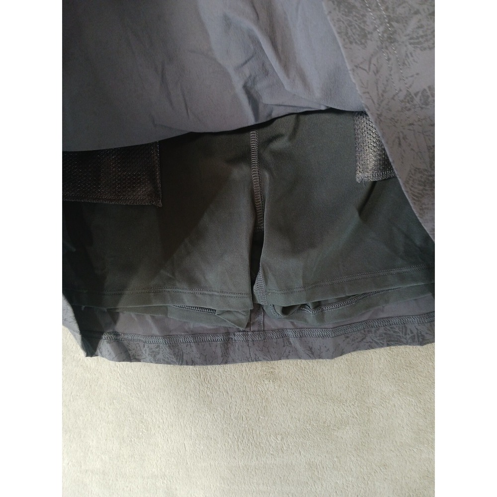 NWT Eddie Bauer Womens Skort Skirt Gray Size 14 Pockets Stretchy Travex Flexico - Picture 9 of 12